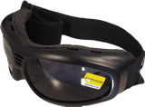 Touring 2 Rubber Rx Ready Goggles with Smoked Lenses