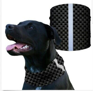 "CARBON FIBER" Reflective Dog Shield