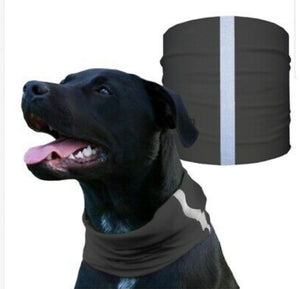 "TACTICAL GREY" Reflective Dog Shield