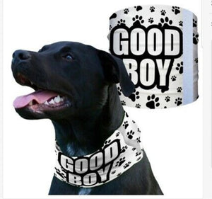 "GOOD BOY" Reflective Dog Shield