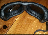 Bobster Pilot Matte Black Goggle with 2 sets of Anti-Fog Lenses