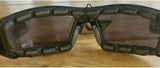 Crossover Matte Black Sunnglasses & Goggles with Smoked Lenses