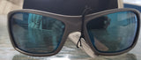 Bolt Sunglasses with Silver Frame and Smoked Revo Lenses