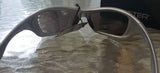 Bolt Sunglasses with Silver Frame and Smoked Revo Lenses