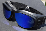 Bobster Cruiser 3. Blue Revo w/4 sets of lenses.